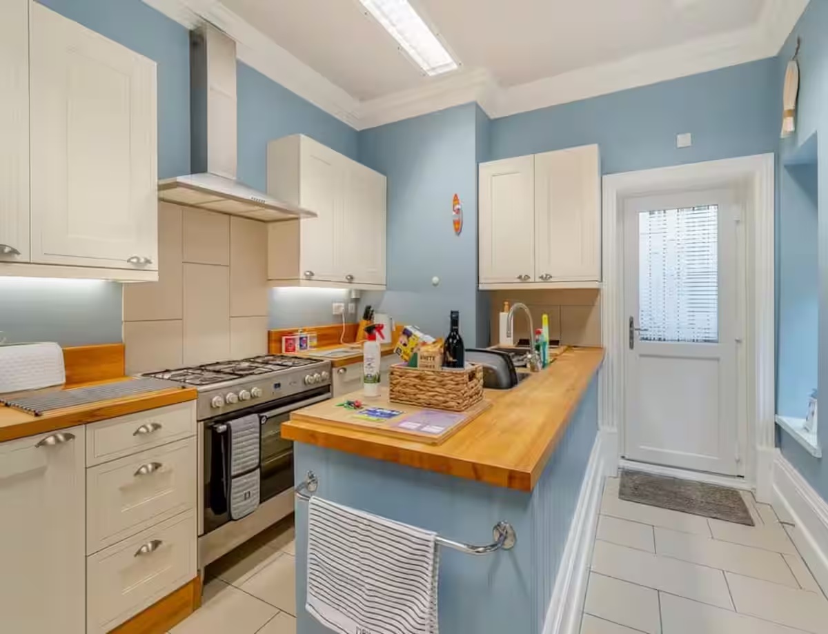 Dining area in the kitchen